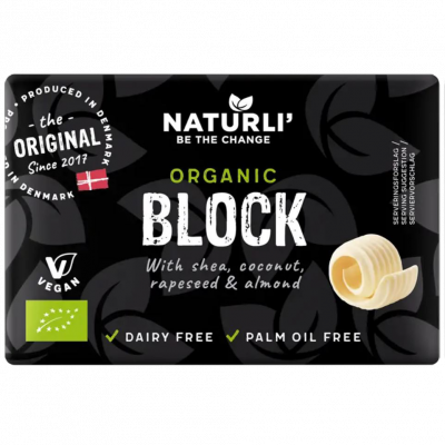 Vegan Block Naturli Alternative zu Butter (200gr)